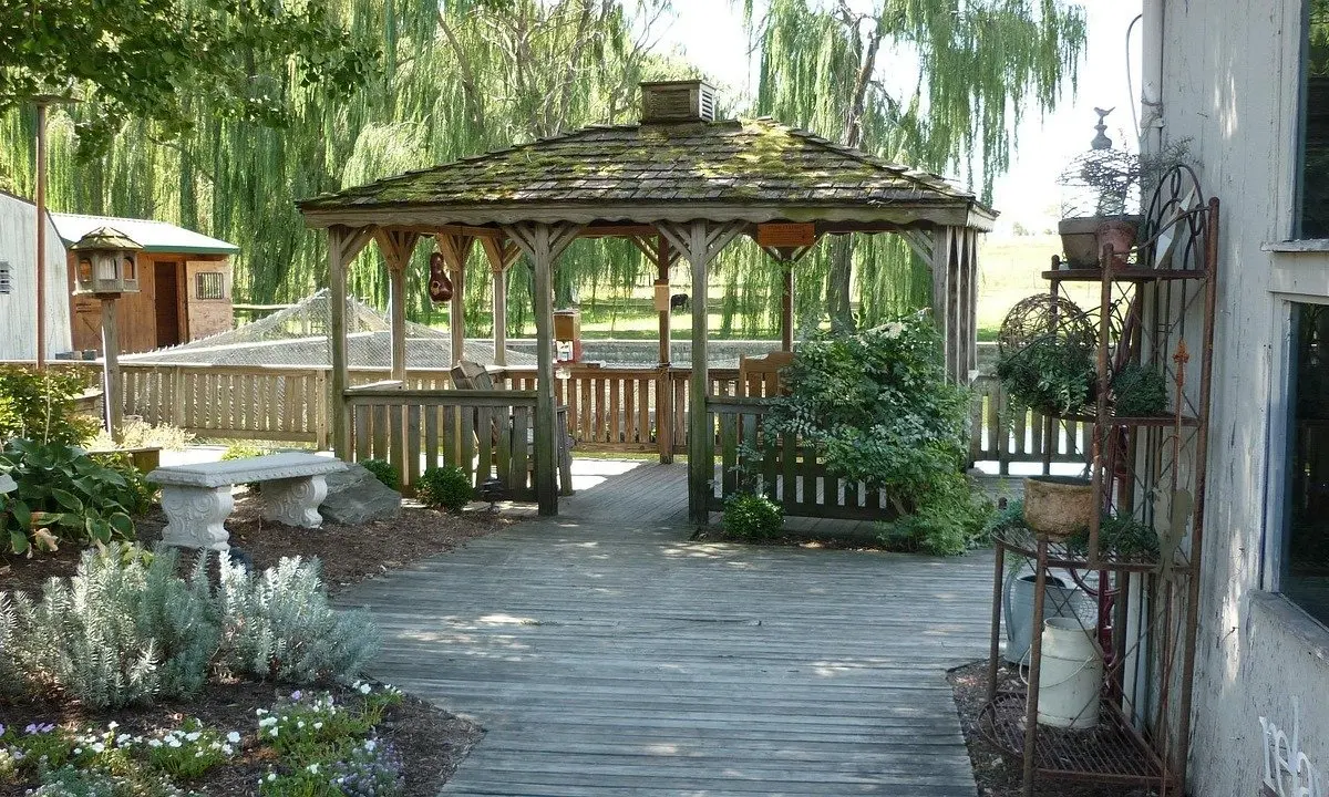 pergola ideas attached to house