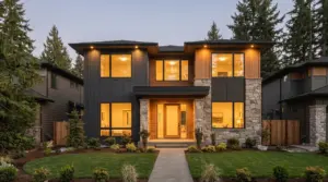 modern outdoor lighting ideas for front of house