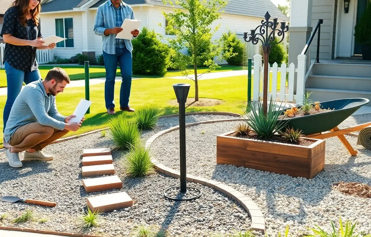 cheap front yard landscaping ideas