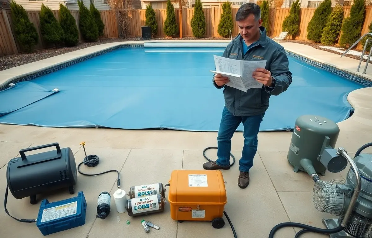 how to winterize a pool