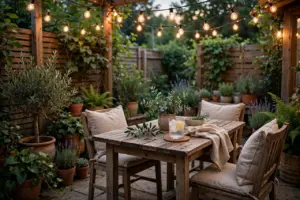 patio ideas with plants